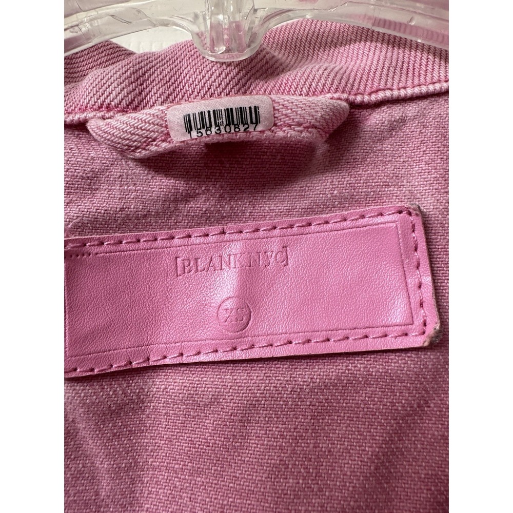 Blanknyc Pink Cotton Button Front Romper, Size XS PREOWNED‎ - Picture 6 of 14